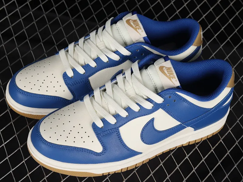 All categories Nk SB Dunk series Nk SB Dunk Low low-top sneakers Nk Dunk Low Raw rubber white and blue color SB low-top sports and leisure sneakers DO7412-200